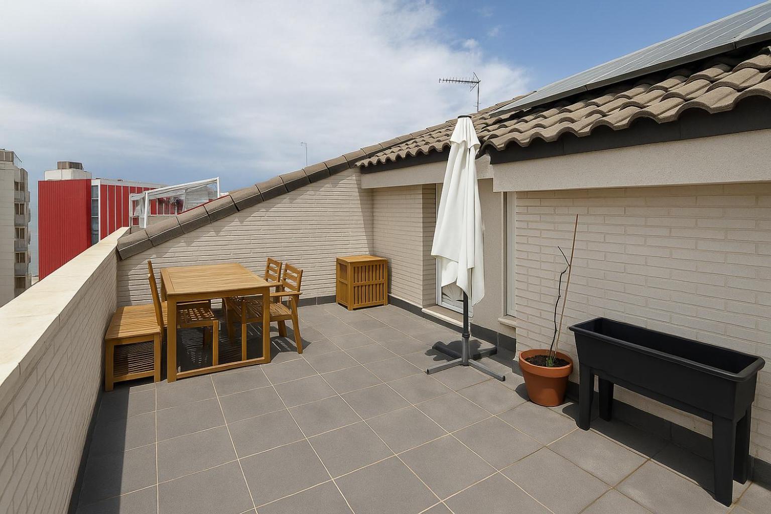 Habitacion En Atico Duplex 甘迪亚 外观 照片